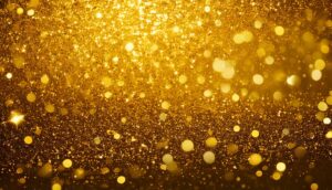 gouden glitter